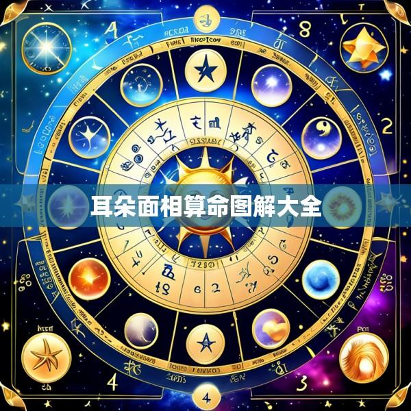 耳朵面相算命图解大全