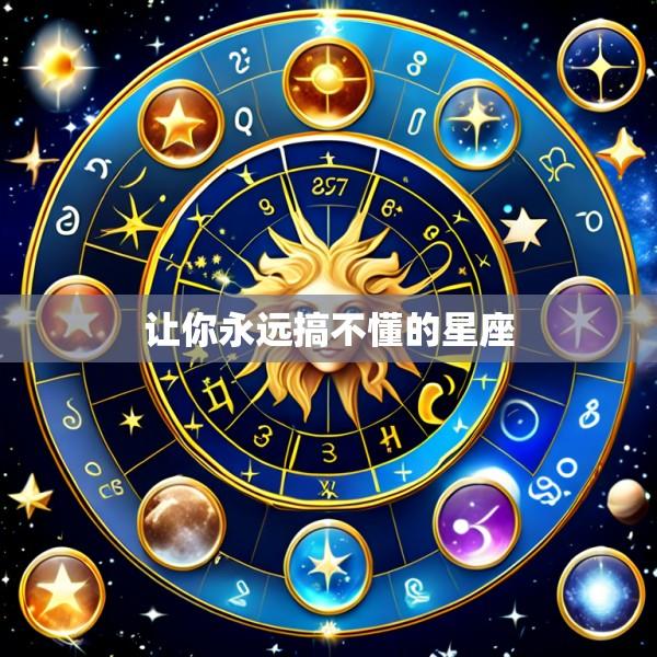 让你永远搞不懂的星座