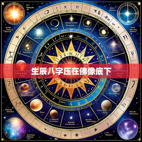 生辰八字压在佛像底下