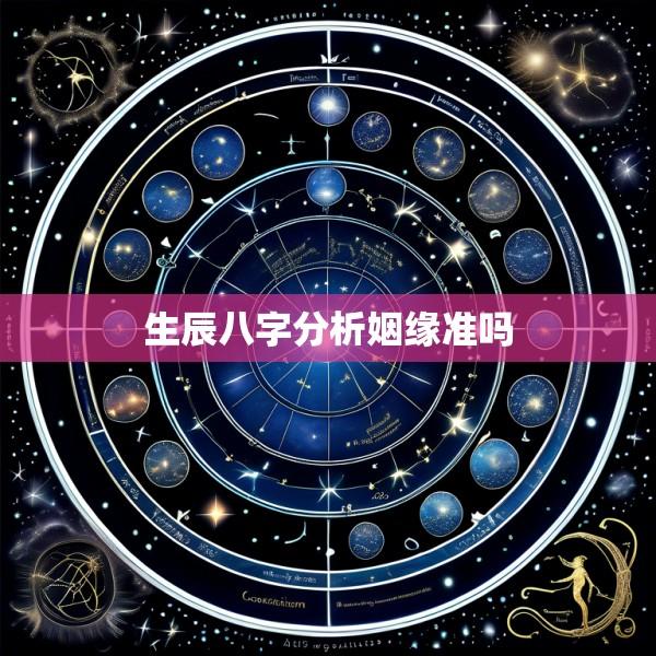 生辰八字分析姻缘准吗