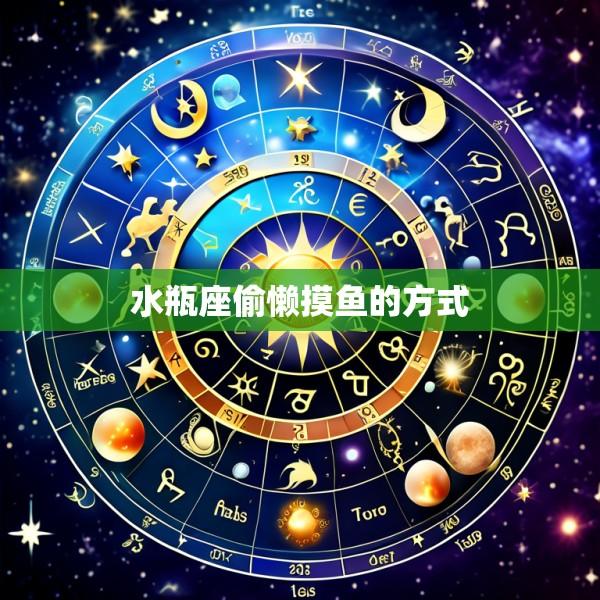 水瓶座偷懒摸鱼的方式