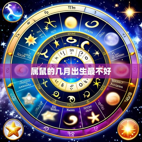 属鼠的几月出生最不好