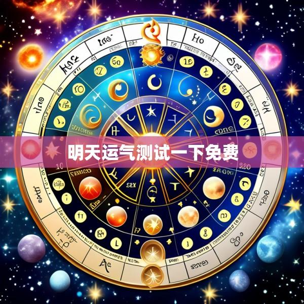 明天运气测试一下免费