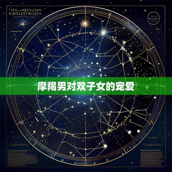 摩羯男对双子女的宠爱