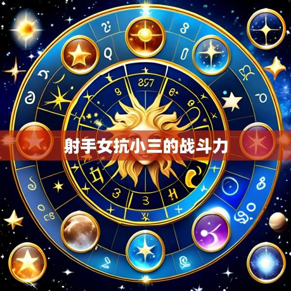 射手女抗小三的战斗力