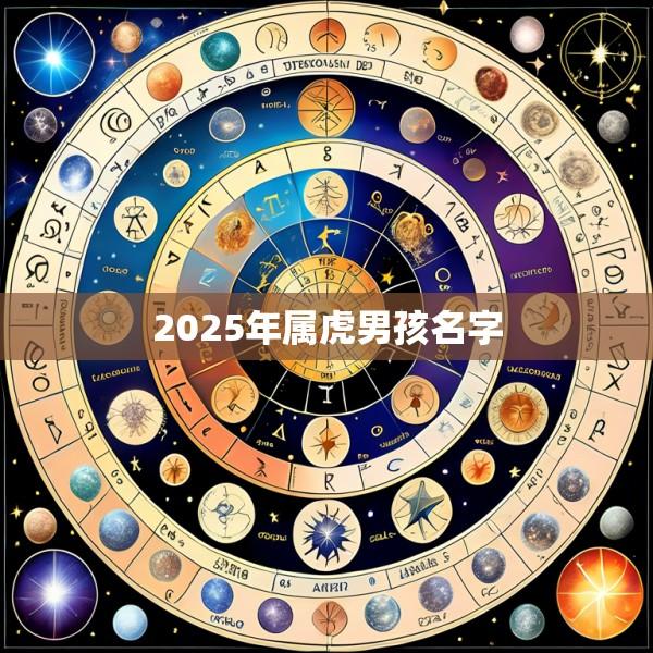 2025年属虎男孩名字