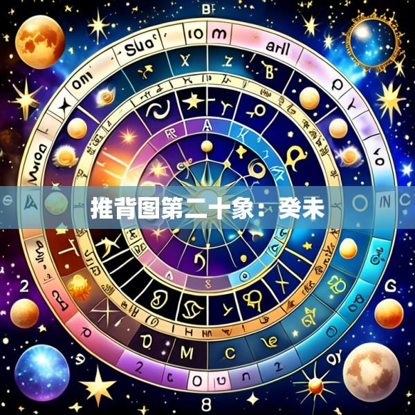 推背图第二十象：癸未