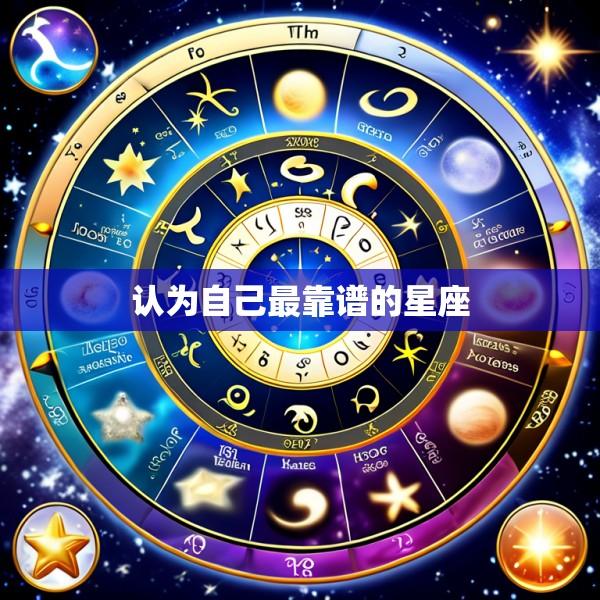认为自己最靠谱的星座