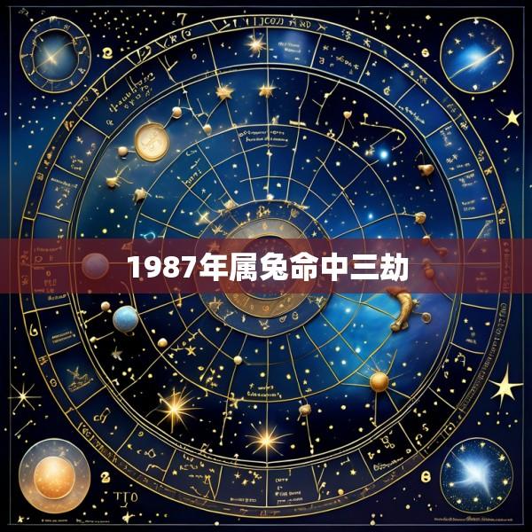 1987年属兔命中三劫