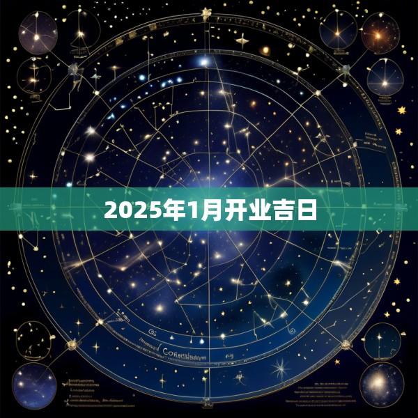 2025年1月开业吉日