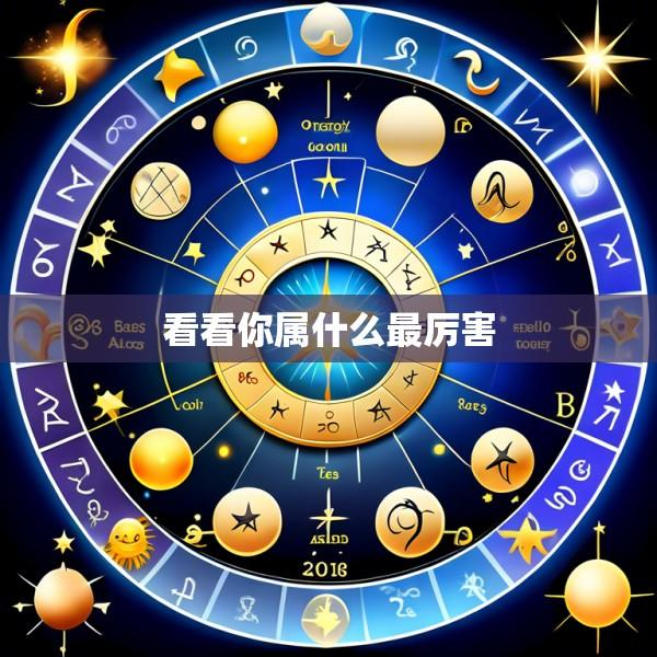 看看你属什么最厉害