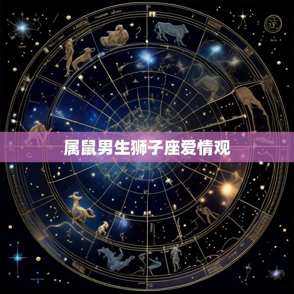 属鼠男生狮子座爱情观