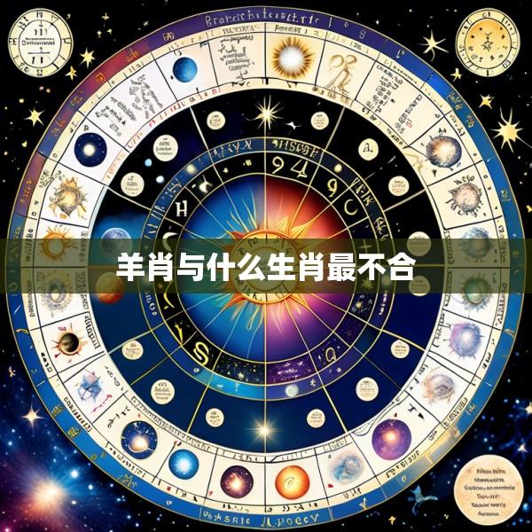 羊肖与什么生肖最不合
