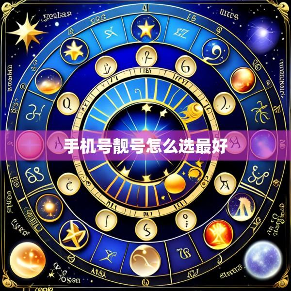 手机号靓号怎么选最好