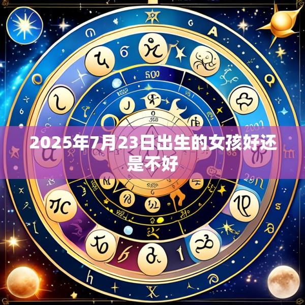 2025年7月23日出生的女孩好还是不好