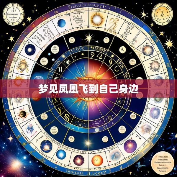 梦见凤凰飞到自己身边