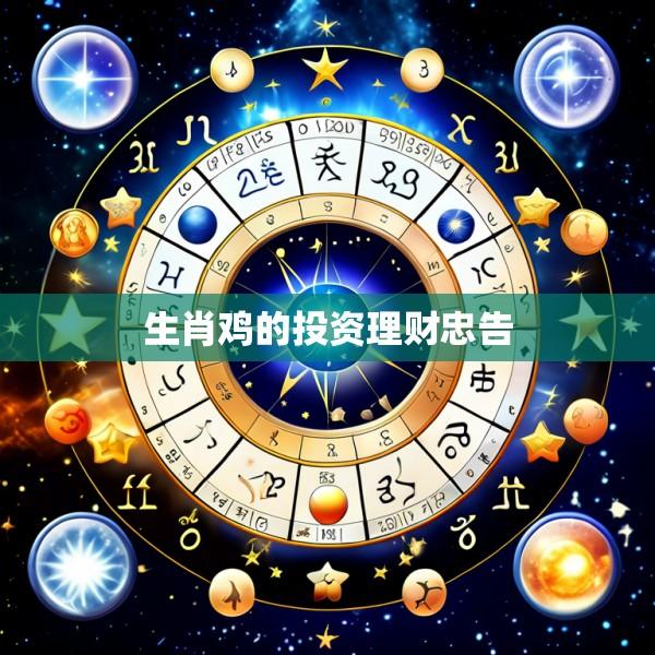 生肖鸡的投资理财忠告