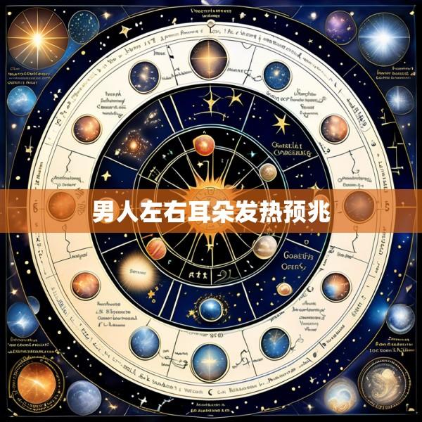 男人左右耳朵发热预兆