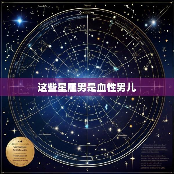 这些星座男是血性男儿