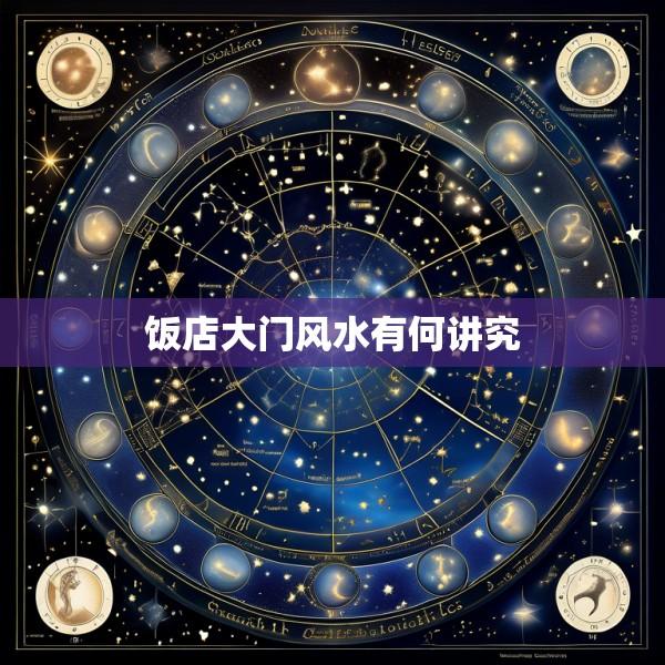 饭店大门风水有何讲究
