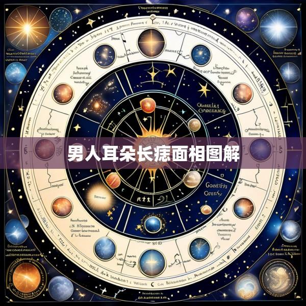 男人耳朵长痣面相图解