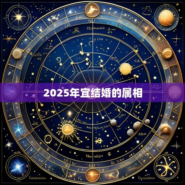2025年宜结婚的属相