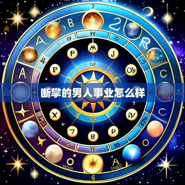 断掌的男人事业怎么样