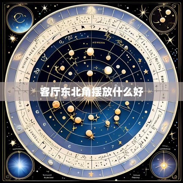 客厅东北角摆放什么好