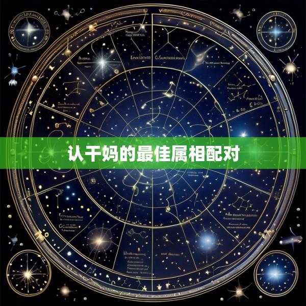 认干妈的最佳属相配对