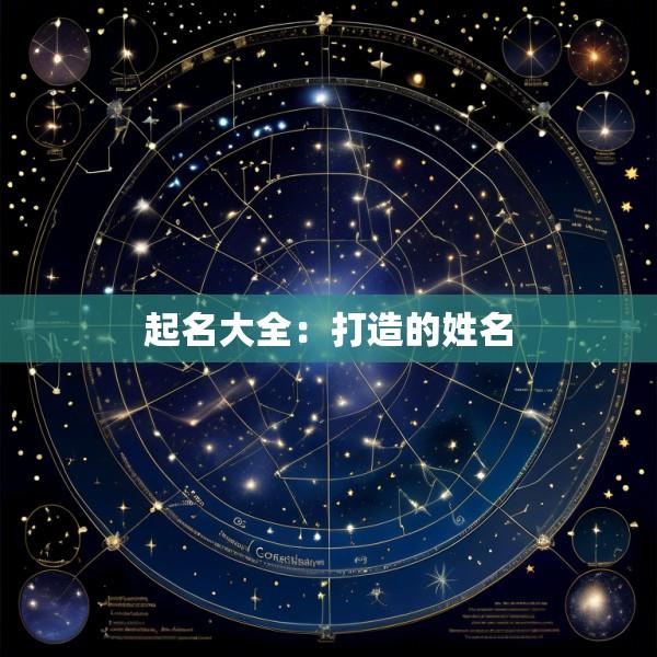 起名大全：打造的姓名