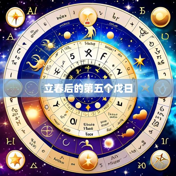 立春后的第五个戊日