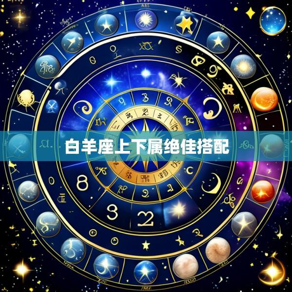 白羊座上下属绝佳搭配