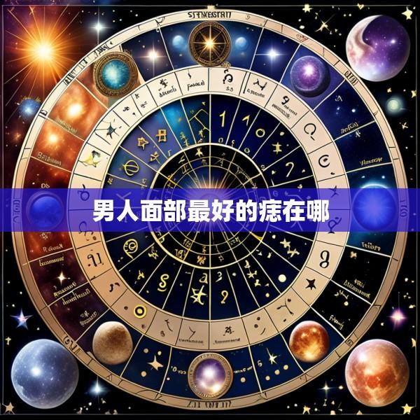男人面部最好的痣在哪