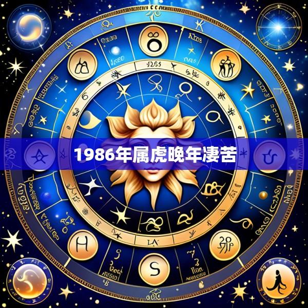 1986年属虎晚年凄苦