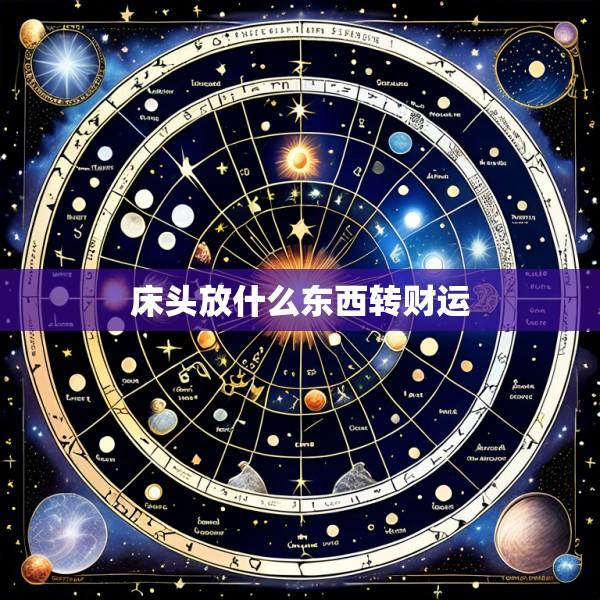 床头放什么东西转财运
