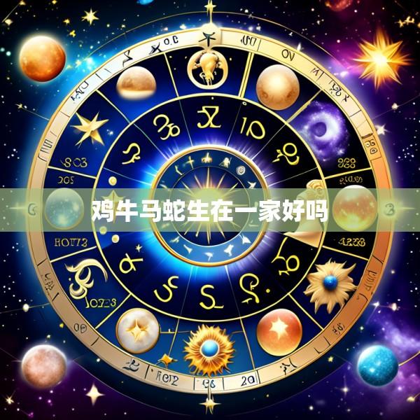 鸡牛马蛇生在一家好吗