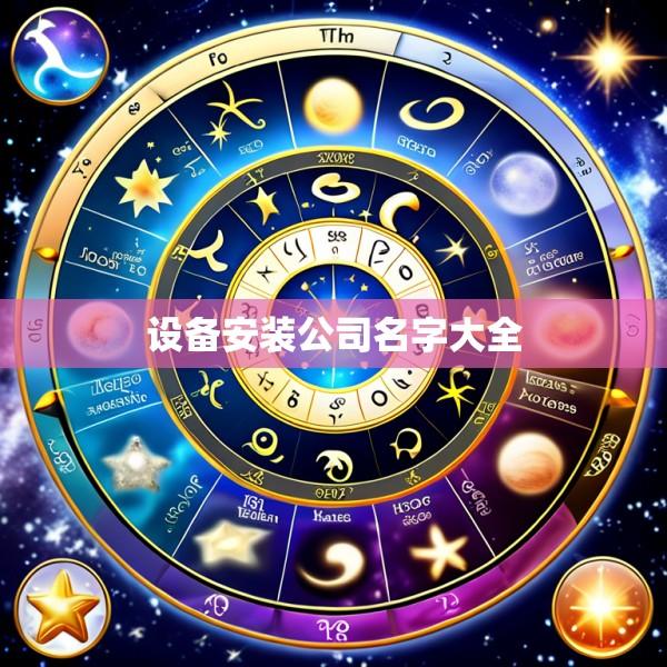 设备安装公司名字大全