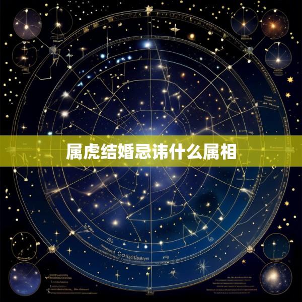 属虎结婚忌讳什么属相