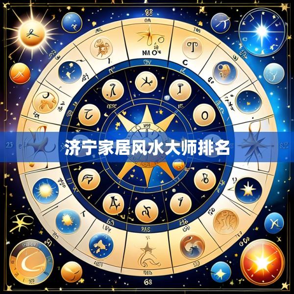 济宁家居风水大师排名