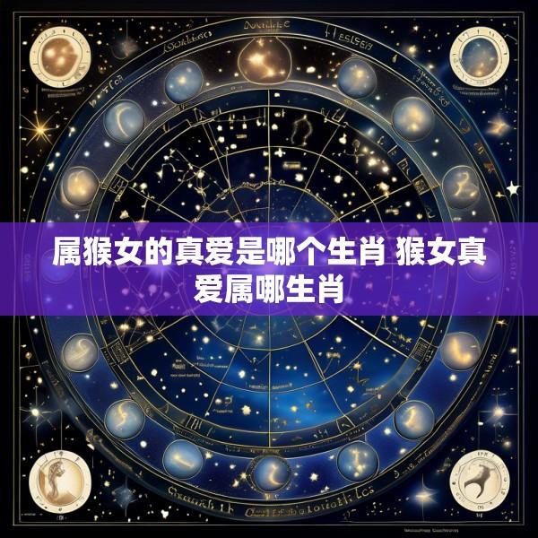 属猴女的真爱是哪个生肖 猴女真爱属哪生肖