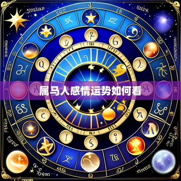 属马人感情运势如何看