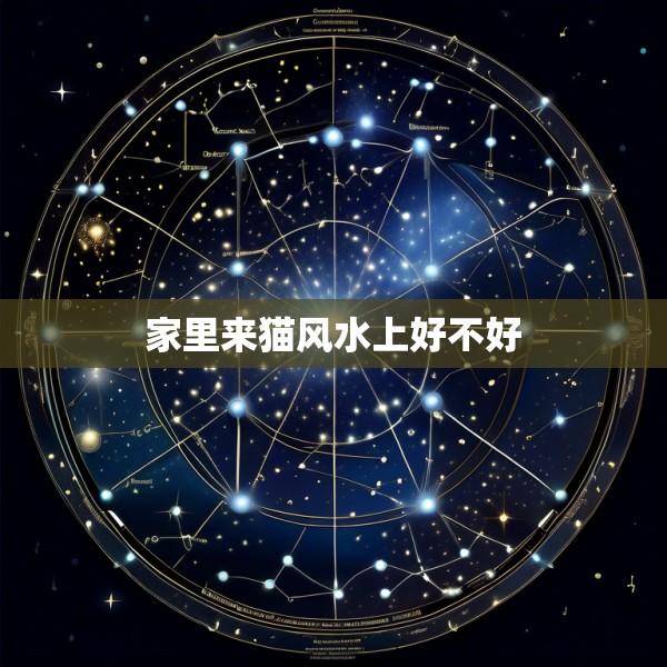 家里来猫风水上好不好