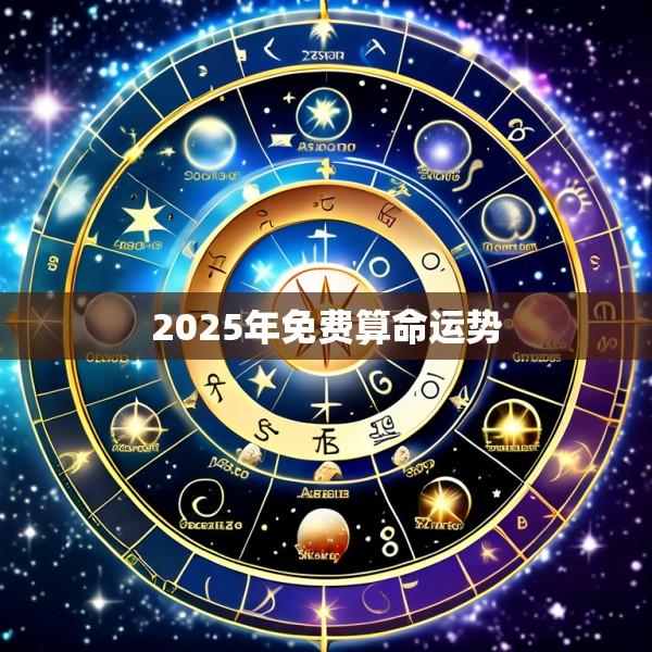 2025年免费算命运势