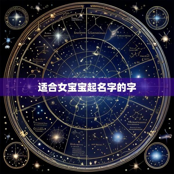 适合女宝宝起名字的字