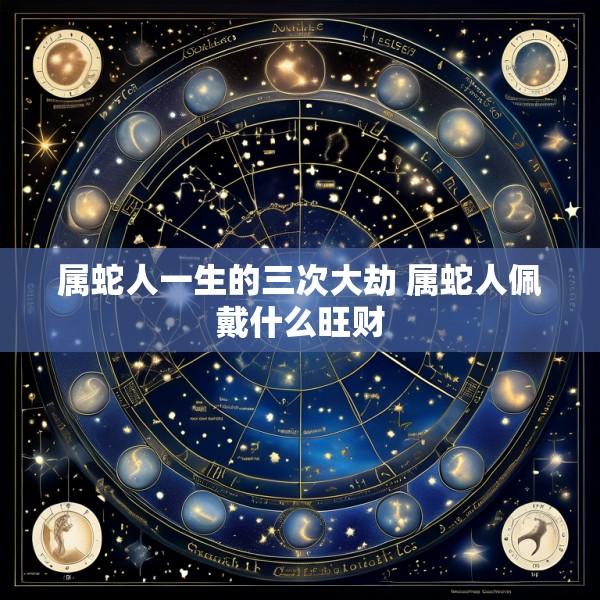 属蛇人一生的三次大劫 属蛇人佩戴什么旺财