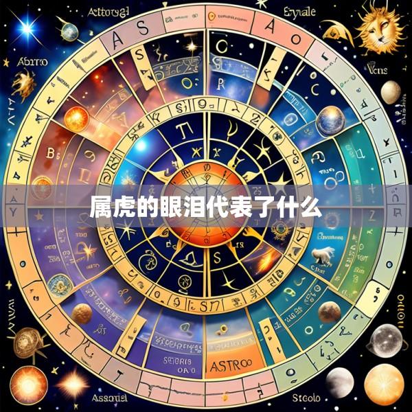 属虎的眼泪代表了什么