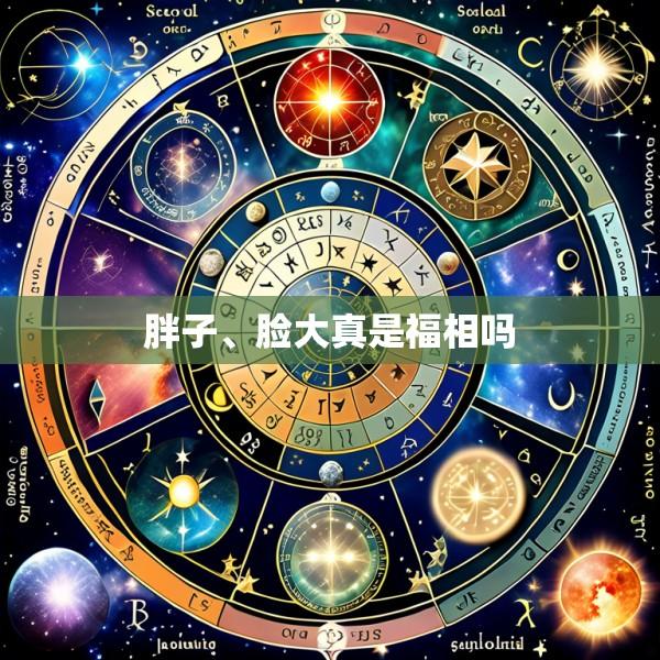 胖子、脸大真是福相吗