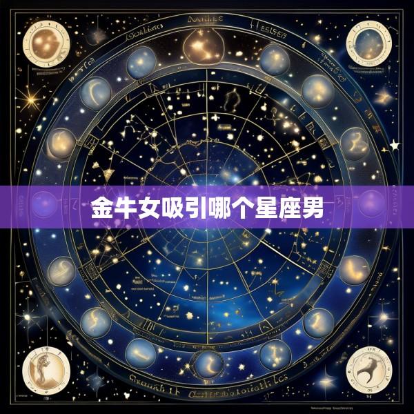 金牛女吸引哪个星座男