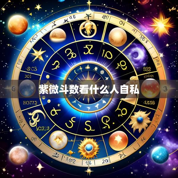 紫微斗数看什么人自私