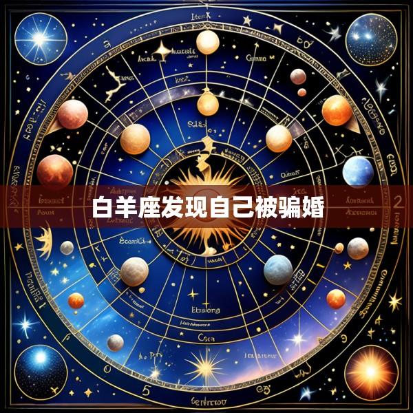 白羊座发现自己被骗婚